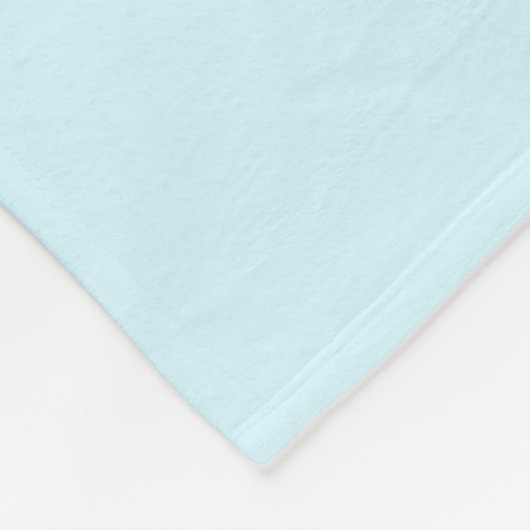 Blue Dog Paw Silhouettes Fleece Deken (Hoek)