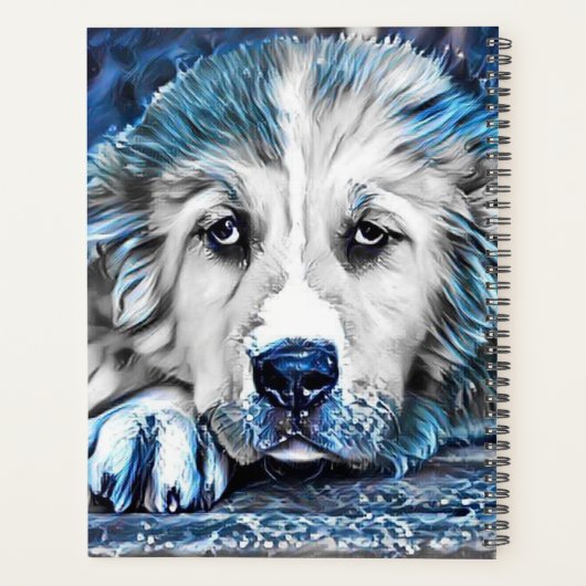 BLUE-Dog Planner (Achterkant)
