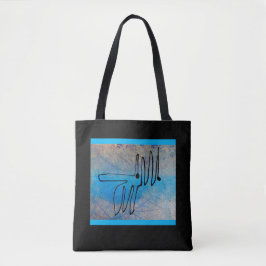 Blue Dog. Tote Bag