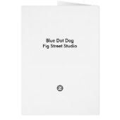 Blue Dog Worship Card (Achterkant)
