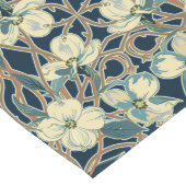 Blue Dogwood Pattern Table Runner Lange Tafelloper (Hoek)