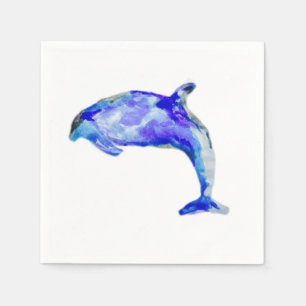 Blue Dolphin Napkins Servetten