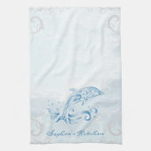 Blue Dolphin Persoonlijke keukenhanddoeken (Verticaal)
