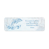 Blue Dolphin Return Label (Voorkant)