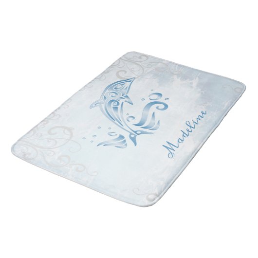 Blue Dolphin Specialized Bath Mat (Gekanteld)