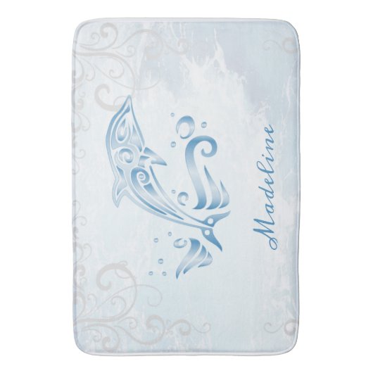 Blue Dolphin Specialized Bath Mat (Voorkant Verticaal)