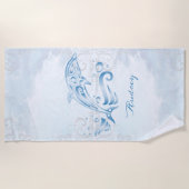 Blue Dolphin Specialized Beach Towel Strandlaken (Voorkant)