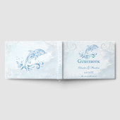 Blue Dolphin Wedding Guestbook Gastenboek (Volledig)