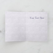 Blue Dolphin Wenskaart Kaart (Binnen)