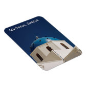 Blue dome, Santorini, Griekenland Magneet (Rechterzijde)