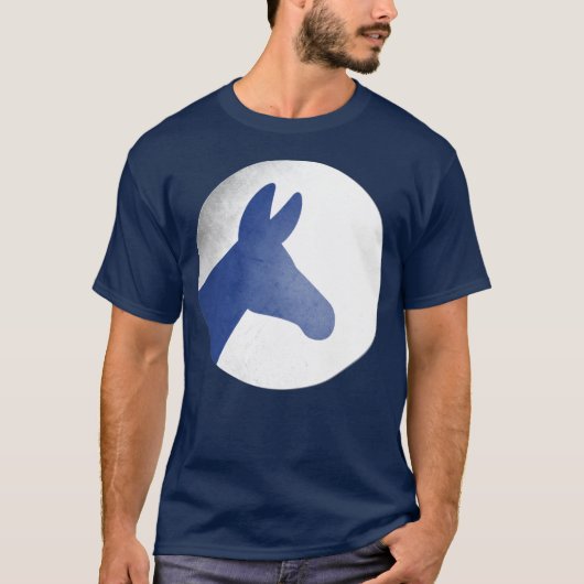 BLUE DONKEY T-SHIRT (Voorkant)
