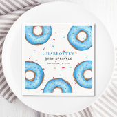 Blue Donut Baby Sprinkle Servet