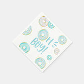 Blue Donuts Baby Sprinkle Servet (Hoek)