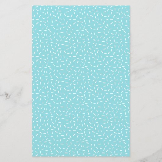 Blue Donuts Baby Word Scramble Baby shower Game (Achterkant)