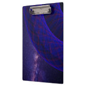 Blue Donuts In Outer Space Geometric Clipboard Klembord (Links)