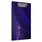 Blue Donuts In Outer Space Geometric Clipboard Klembord (Rechts)