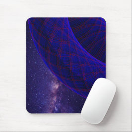 Blue Donuts In Outer Space Mouse Pad Muismat