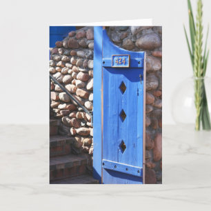 Blue Door Wenskaart
