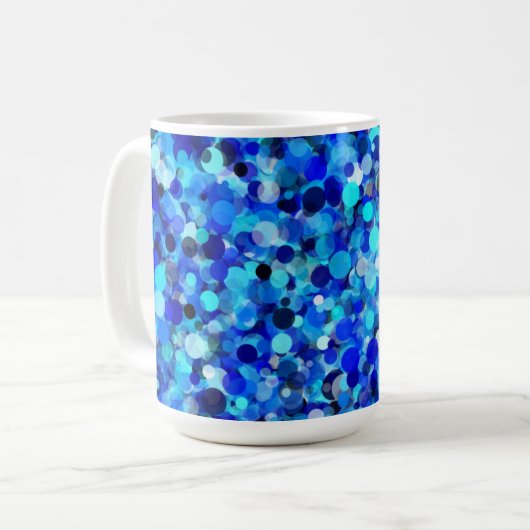 Blue Dot 15oz Mok (Voorkant links)
