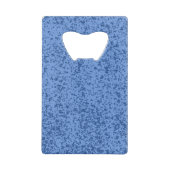 Blue Dot Chaos Creditkaart Flessenopener (Achterkant)
