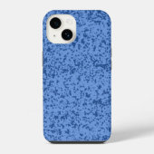 Blue Dot Chaos iPhone Hoesje (Achterkant)