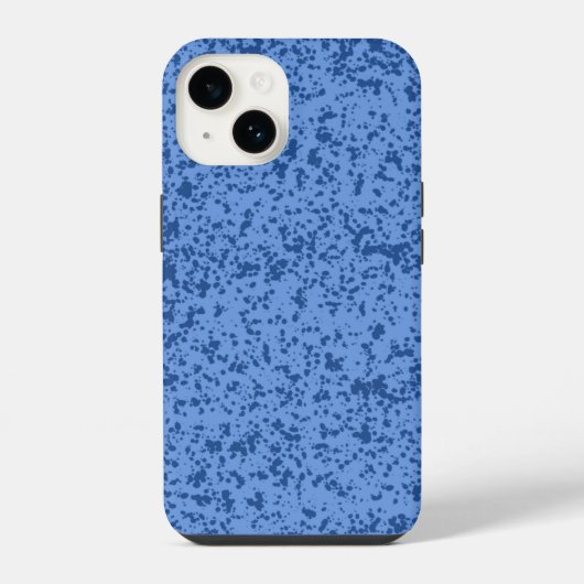 Blue Dot Chaos iPhone Hoesje (Achterkant)