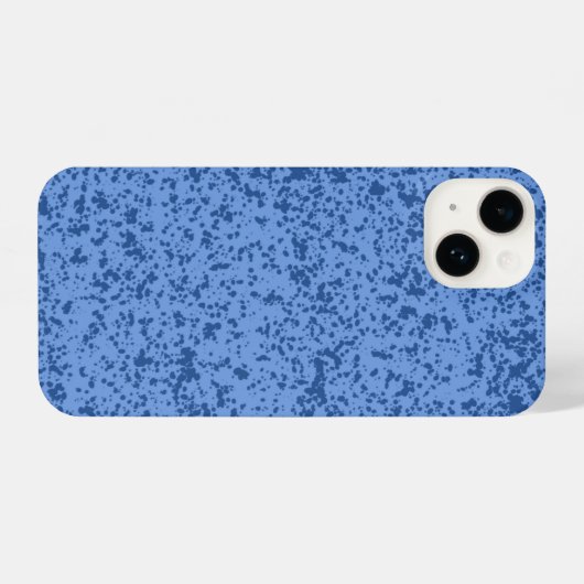 Blue Dot Chaos iPhone Hoesje (Achterkant horizontaal)