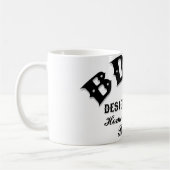 Blue Dot Creative Group-mok voor koffie Koffiemok (Links)