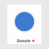 Blue Dot-demonstratie tegen Trump door Amerikaanse Sticker (Vel)