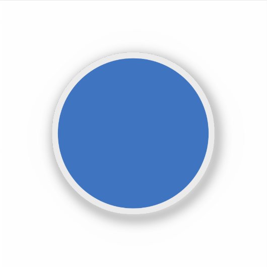 Blue Dot-demonstratie tegen Trump door Amerikaanse Sticker (Voorkant)