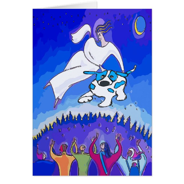 Blue Dot Dog, een geschenk uit de hemel (Voorkant)