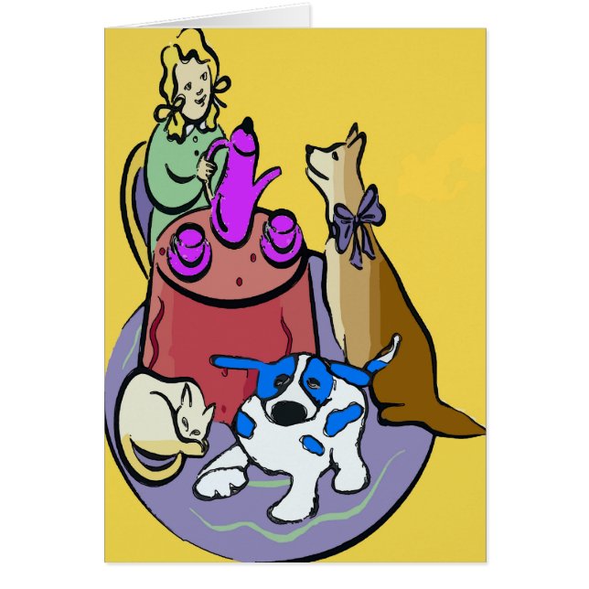 Blue Dot Dog, Tea Time (Voorkant)