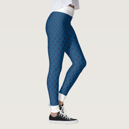 Blue Dot High Waisted Leggings (Rechts)