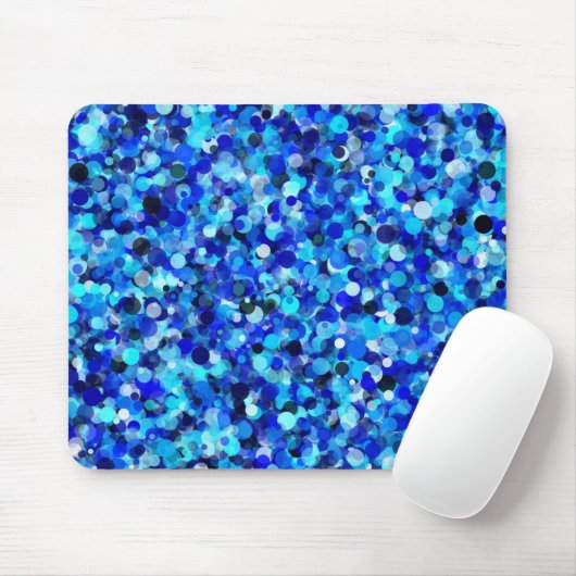 Blue Dot Mousepad Muismat (Met muis)