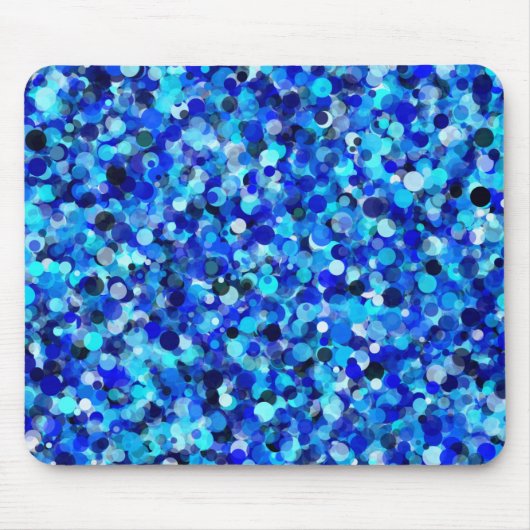 Blue Dot Mousepad Muismat (Voorkant)