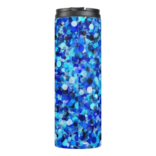 Blue Dot Thermal Tumbler Thermosbeker (Achterkant)