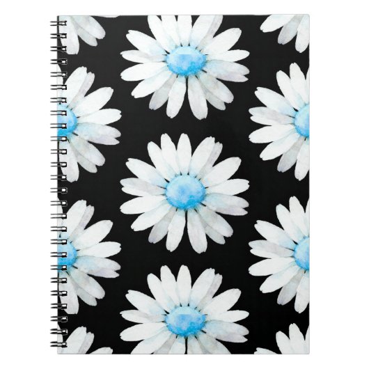 Blue Dotted Daisy's Notitieboek (Voorkant)