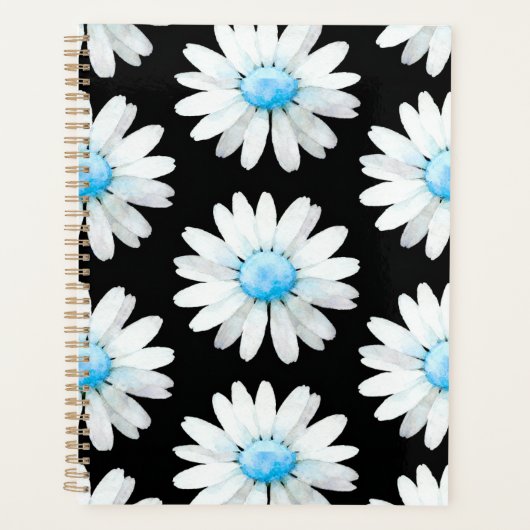 Blue Dotted Daisy's Planner (Voorkant)