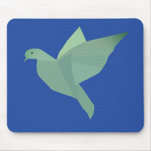 Blue Dove Bird Mousepad Muismat