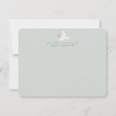 Blue Dove Nursery Note Card Kaart (Voorkant)