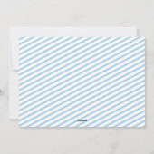 Blue Dove Religous Kerstmis Joyful Foto Feestdagenkaart (Achterkant)