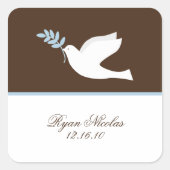 Blue Dove Stickers (Voorkant)