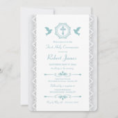 Blue Doves Religieus Kaart (Voorkant)