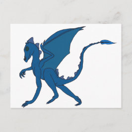 Blue Dragon-Briefkaart van IDC Briefkaart