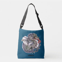 Blue Dragon Cross Body Bag Crossbody Tas