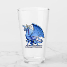 Blue Dragon: de Saffier van de geboortesteen van s Glas