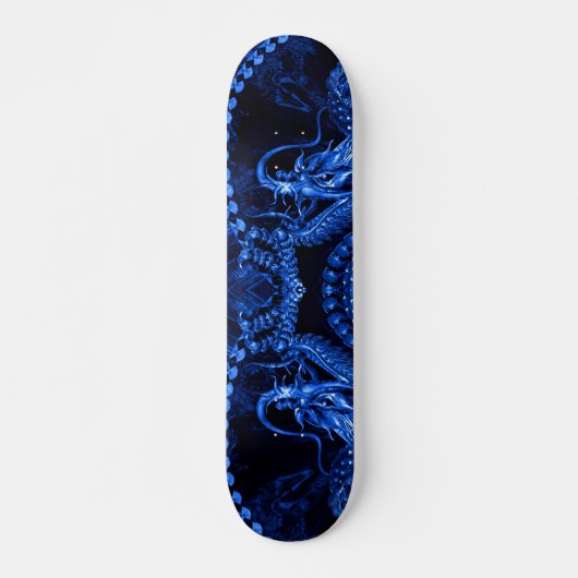 Blue Dragon Element Pro Park Board Persoonlijk Skateboard (Voorkant)