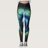 Blue Dragon Eye Leggings (Voorkant)