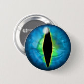 Blue Dragon Eye Ronde Button 5,7 Cm (Voorkant /achterkant)