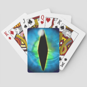 Blue Dragon Eye Speelkaarten